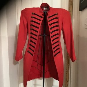 Custom Red Liteweight Overcoat